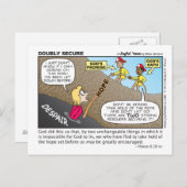 二重に安全なポストカード ポストカード (正面/裏面)