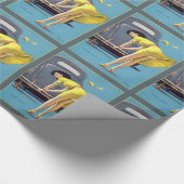 二重のトラブル ラッピングペーパー (角)