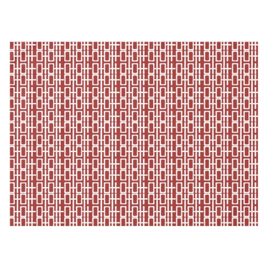 二重の幸福中国の結婚の テーブルクロス (正面(横))