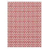 二重の幸福中国の結婚の テーブルクロス (正面)