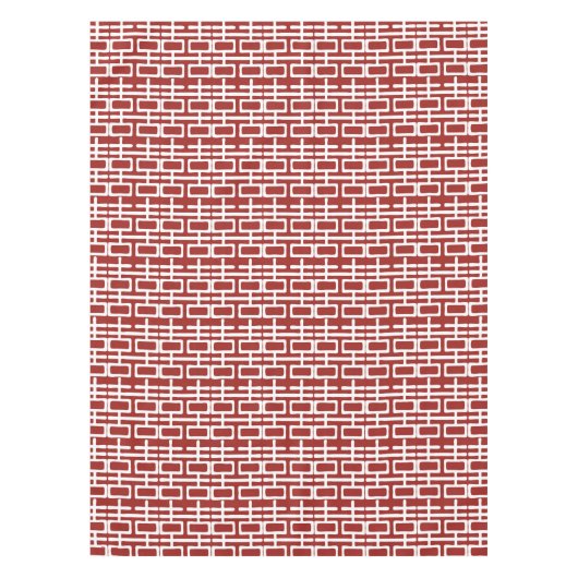 二重の幸福中国の結婚の テーブルクロス (正面)