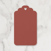 二重の幸福結婚の ギフトタグ (裏面)