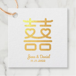 二重の幸福結婚の フェイバータグ