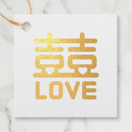 二重の幸福結婚の フェイバータグ (正面)