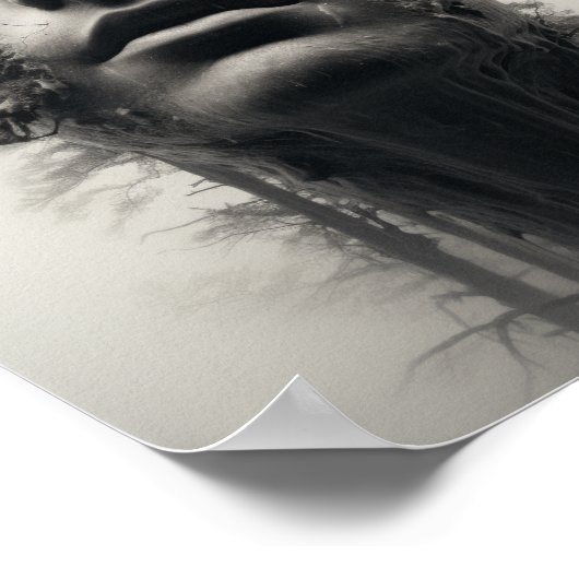 二重の露出を撮影する静かなHumの痕跡 ポスター (角)