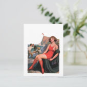 二重またやめは ポストカード (スタンド正面)