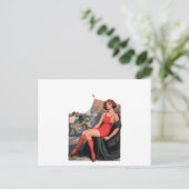 二重またやめは ポストカード (スタンド正面)