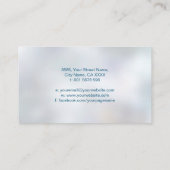 二重らせんnautilusシェル 名刺 (裏面)