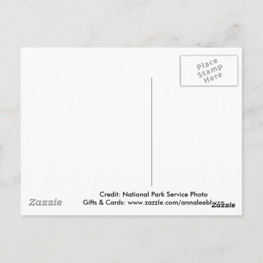 二重アーチはがき ポストカード (裏面)