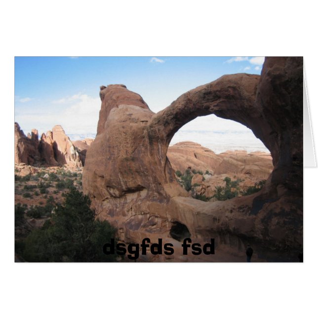 二重アーチ (正面横)