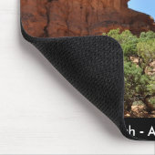 二重アーチ-アーチの国立公園 マウスパッド (コーナー)