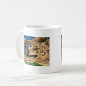 二重アーチ、アーチ国立公園、ユタ コーヒーマグカップ (正面左)