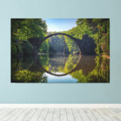 二重アーチ キャンバスプリント (インサイチュ (ウッドフロア))