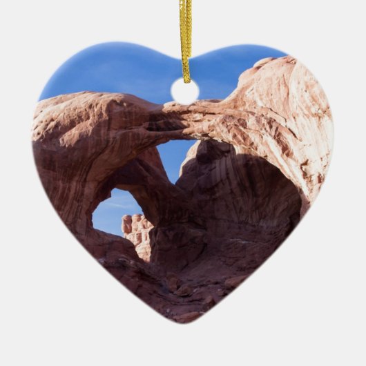 二重アーチ セラミックオーナメント (正面)