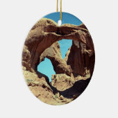 二重アーチ セラミックオーナメント (右)