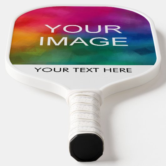 二重カスタマイズ面ここに写真を追加モダン ピックルボールラケット (レイダウン)