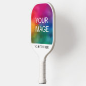 二重カスタマイズ面ここに写真を追加モダン ピックルボールラケット (左)