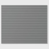 二重グレーストライプ ラッピングペーパー (フラット)