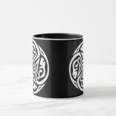 二重ケルト族のラットの円 マグカップ (中央)