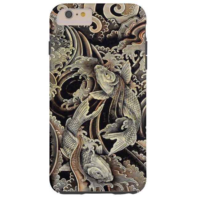 二重コイ Case-Mate iPhoneケース (裏面)