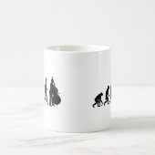 二重コントラバス奏者 コーヒーマグカップ (中央)