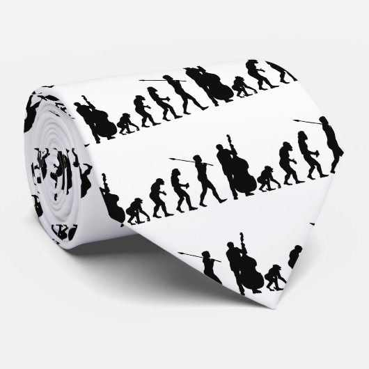 二重コントラバス奏者 ネクタイ (ロール)