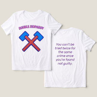 二重ジェパディ:一つの裁判と一つの裁判 トライブレンドTシャツ