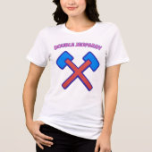 二重ジェパディ：一つの裁判と一つの裁判 トライブレンドＴシャツ (正面)