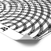 二重スリット実験 ポスター (角)