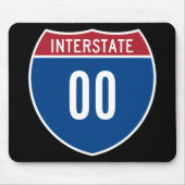 二重ゼロ中間状態 マウスパッド (正面)