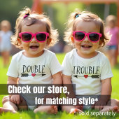 二重トラブル ベビーボディスーツ