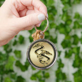 二重ドラゴンの報酬Keychain キーホルダー (手)