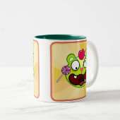 二重ナッツ味 ツートーンマグカップ (正面右)