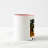 二重ハイビスカス ツートーンマグカップ (中央)