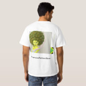 二重ハート、ジャマイカおよびラスタまたはエチオピア Tシャツ (裏面フル)