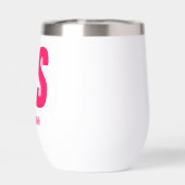 二重パーソナライズされた影モノグラムイニシャル名 (背面)