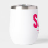 二重パーソナライズされた影モノグラム結婚式の引き出物 (正面)