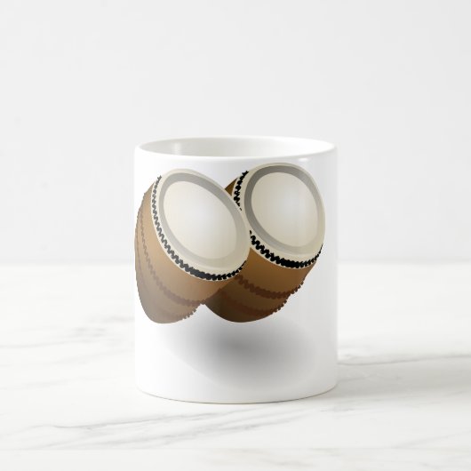 二重ボンゴのマグ コーヒーマグカップ (中央)