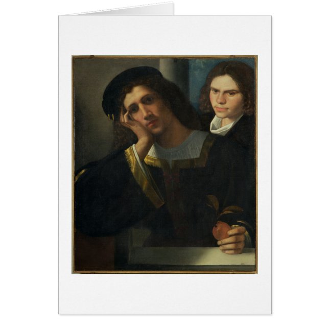 二重ポートレート、c.1502 (正面)