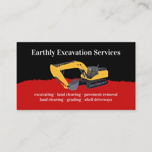 二重モダン掘削事業 名刺 (正面)