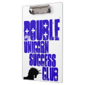 二重ユニコーンの成功クラブクリップボード クリップボード (左)