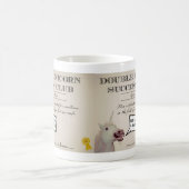 二重ユニコーンの成功クラブマグ。 驚くばかりの飲み物 コーヒーマグカップ (中央)