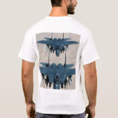 二重ワシ Tシャツ (裏面)