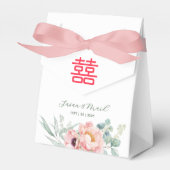 二重中国の幸福結婚感謝 フェイバーボックス (正面サイド)