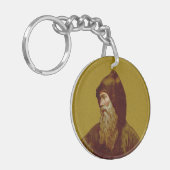 二重像聖シリル・ザ・モンク(M 002) キーホルダー (正面左)