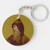 二重像聖シリル・ザ・モンク(M 002) キーホルダー (裏面)