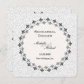 二重円(紋章の)フラ・ダ・リ 招待状 (正面/裏面)