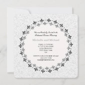 二重円(紋章の)フラ・ダ・リ 招待状 (裏面)