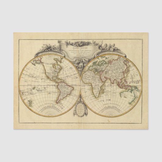 二重半球 薄葉紙 (正面)