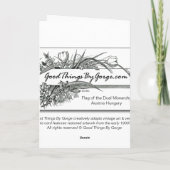 二重君主国旗（オーストリア – ハンガリー） カード (裏面)